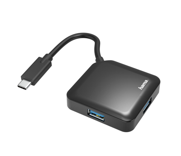 Hama HUB HAMA USB-C 4xUSB-A 3.1 GEN1 # - 1461144 - zdjęcie